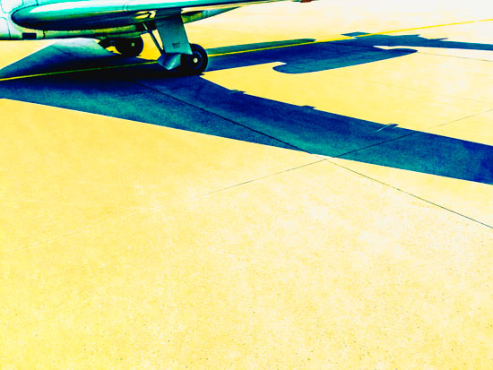 image of jet on runway by jens haas
